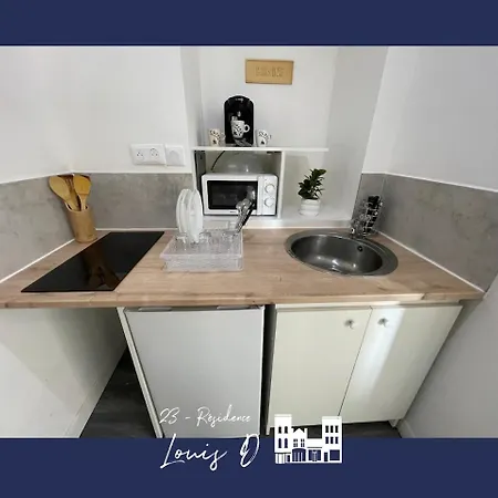 アパート 2 Le Nid Bleu Bethunois Cosy And *